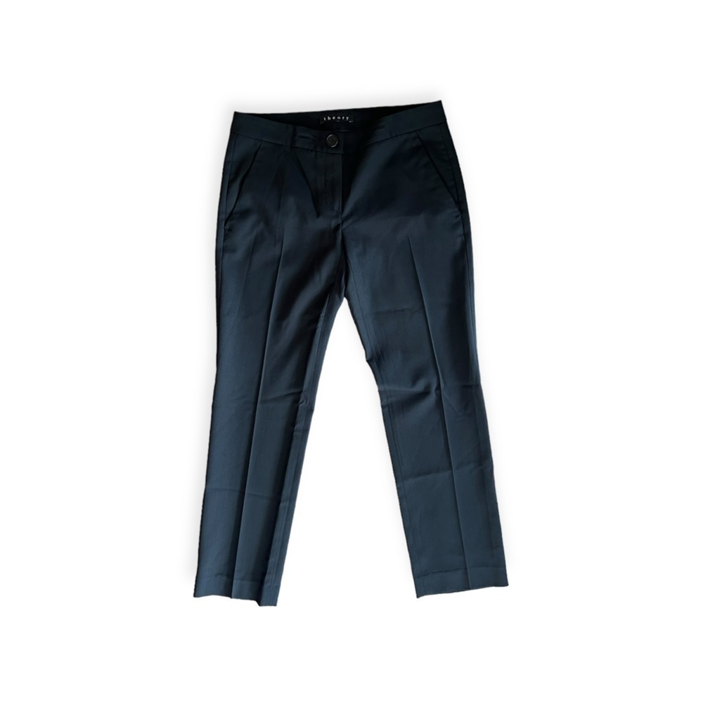 Theory casual black pants small pocket